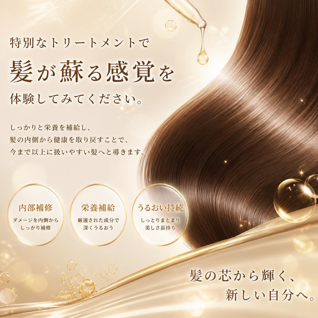 贅沢なトリートメント体験